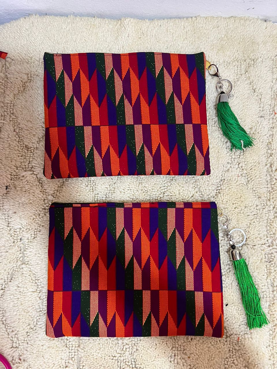 Tassel Zip Pouches