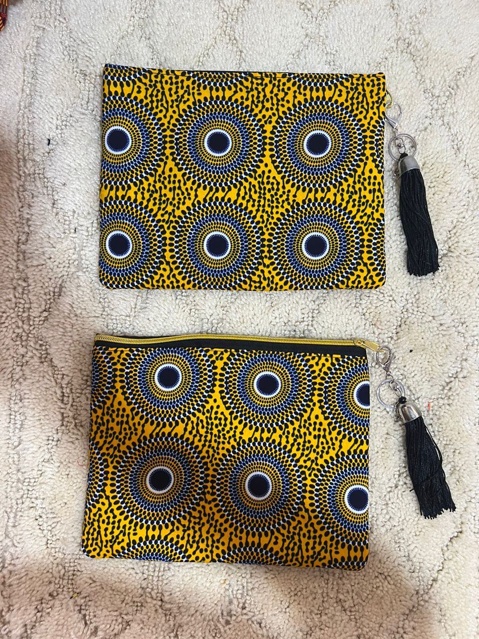 Tassel Zip Pouches