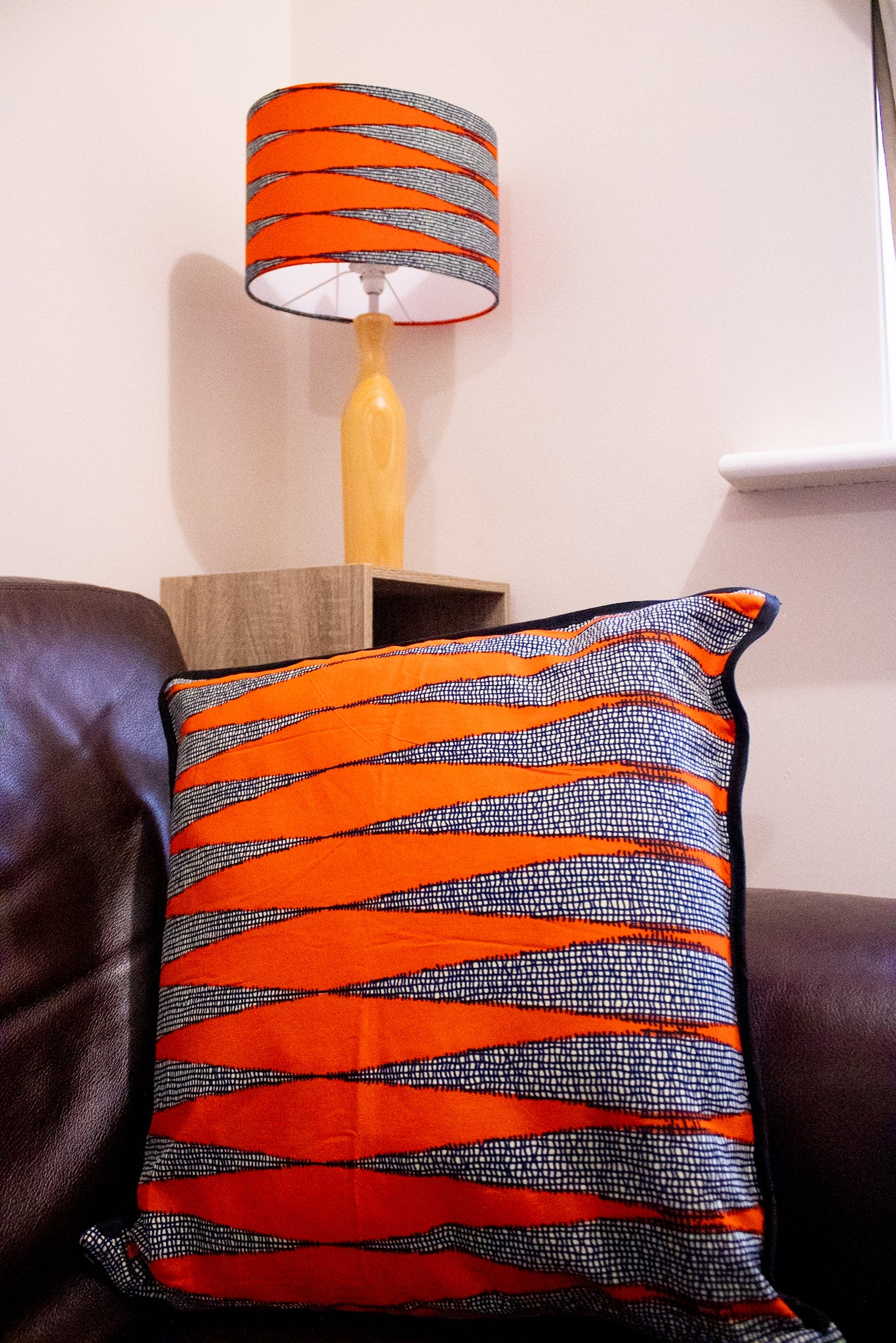 Orange Nkrumah Cushion Cover