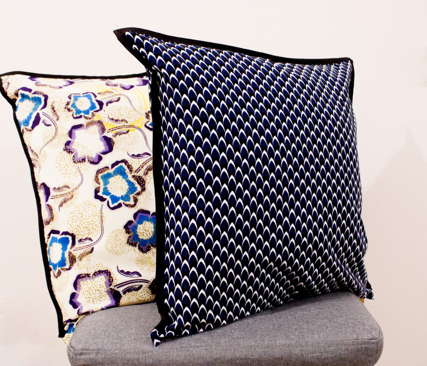 Blue Scales Cushion