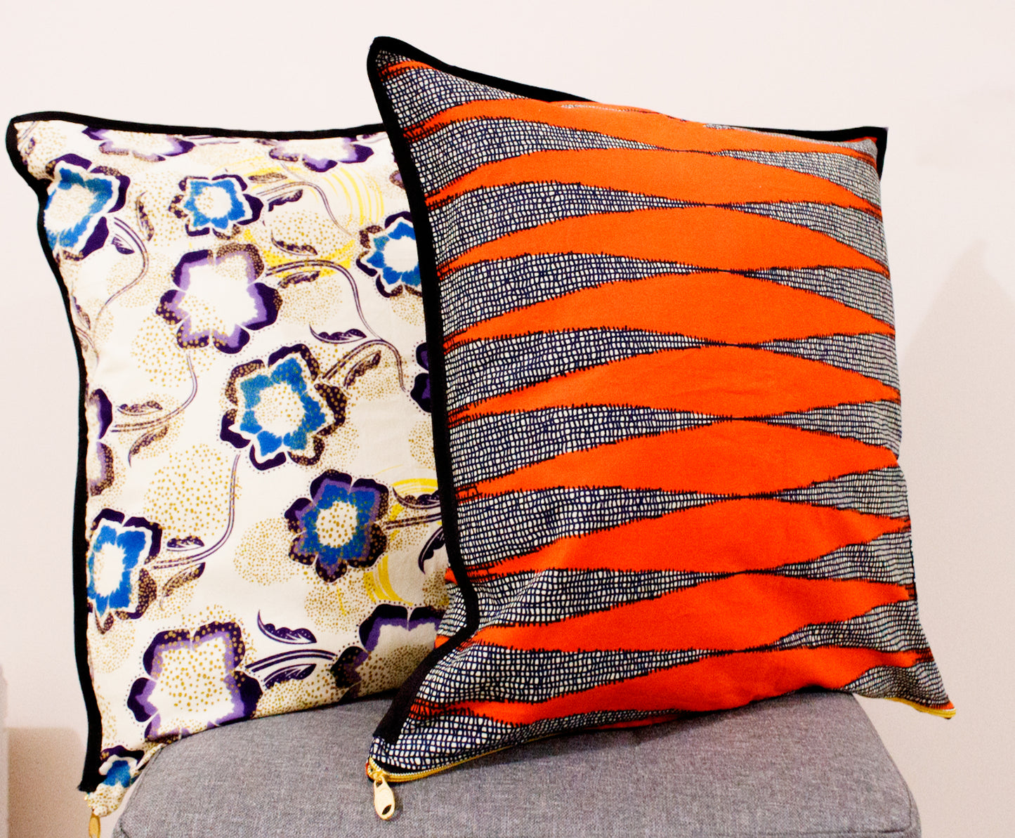 Orange Nkrumah Cushion Cover