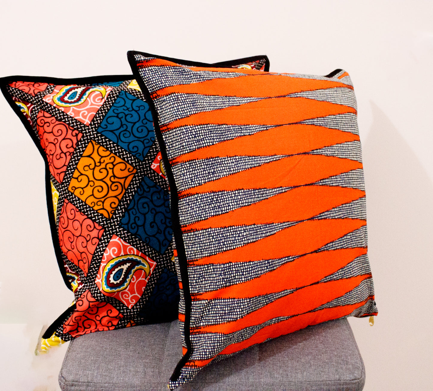 Orange Nkrumah Cushion Cover