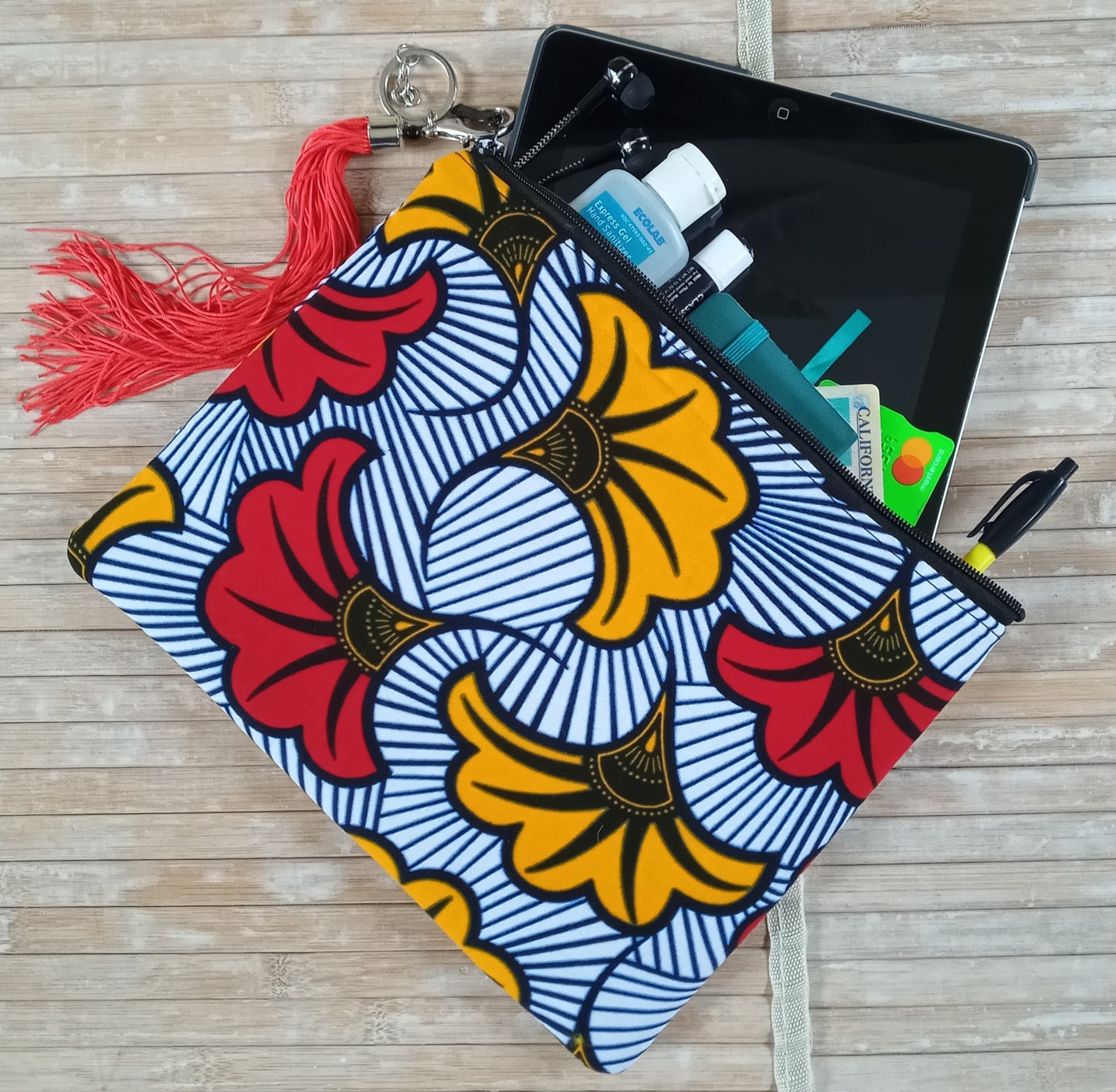 Tassel Zip Pouches