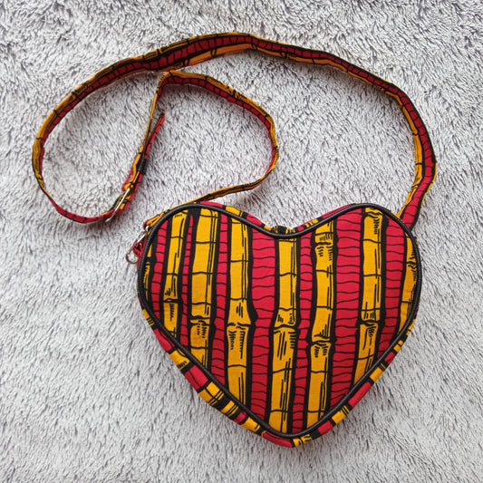 SALE Heart Crossbody Bag